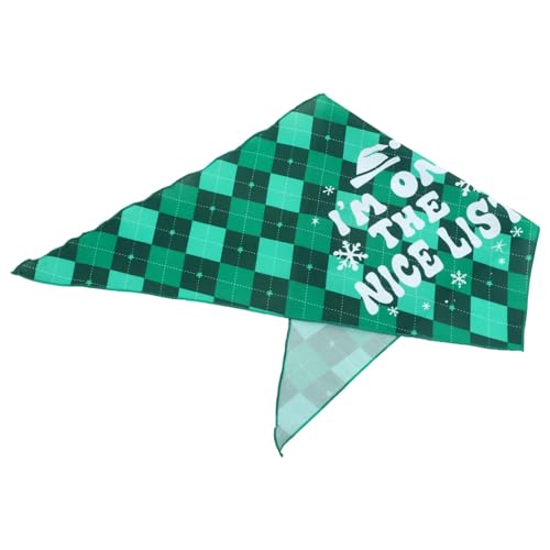 Levemolo Weihnachts Haustier Bandana Polyester Schal Haustier Schal Dreieckstuch Levemolo Weihnachts Haustier Bandana Polyester Schal Haustier Schal Dreieckstuch von Levemolo