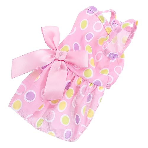 Levemolo Bequemes Hundekleid Mit Schleife Rock Für Hawaii-Haustiere Levemolo Bequemes Hundekleid Mit Schleife Rock Für Hawaii-Haustiere von Levemolo