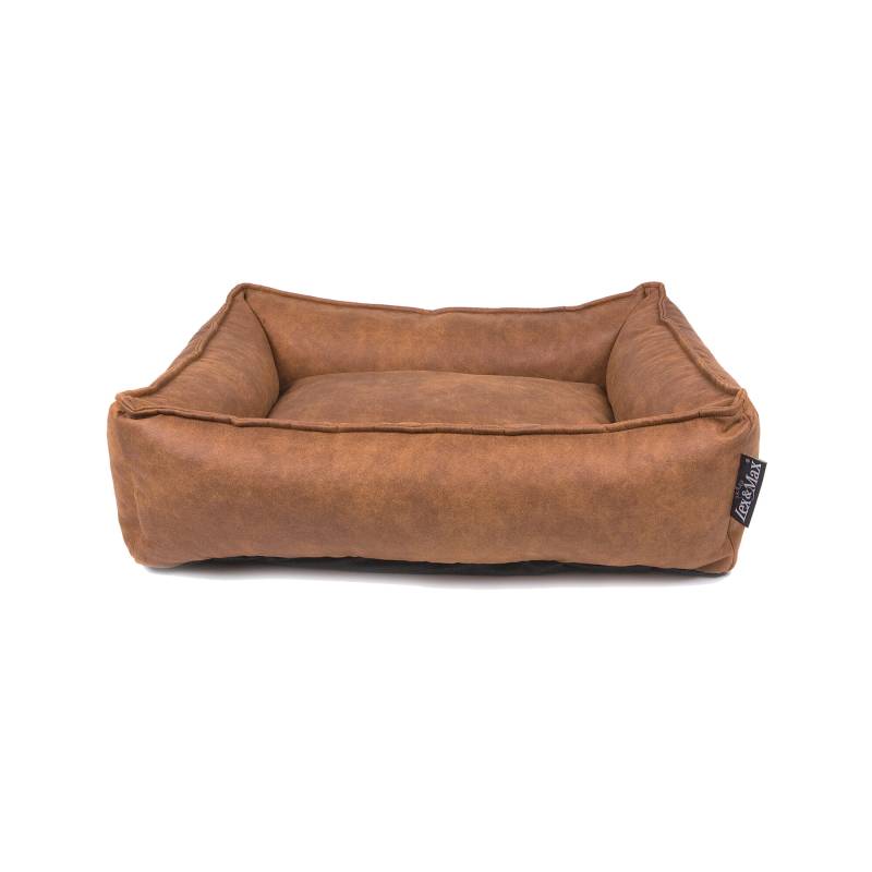 Lex & Max Alaska – Hundebett – 100 x 80 cm – Cognac von Lex & Max