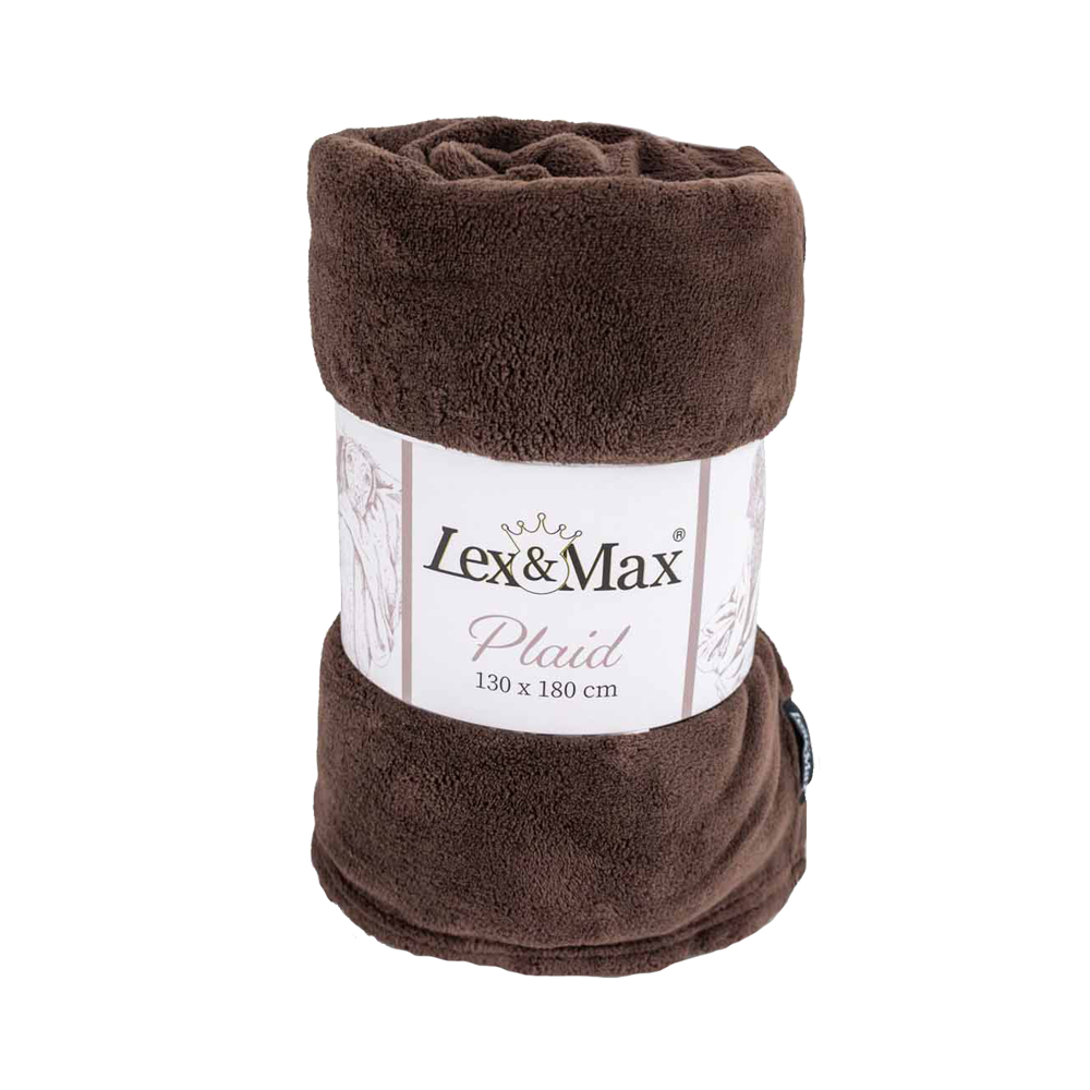 Lex & Max Fleece Plaids - Braun Lex & Max Fleece Plaids - Braun von Lex & Max