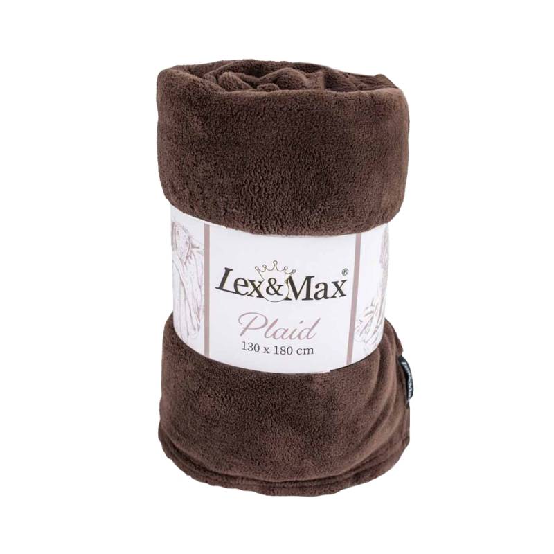 Lex & Max Fleece Plaids - Braun von Lex & Max