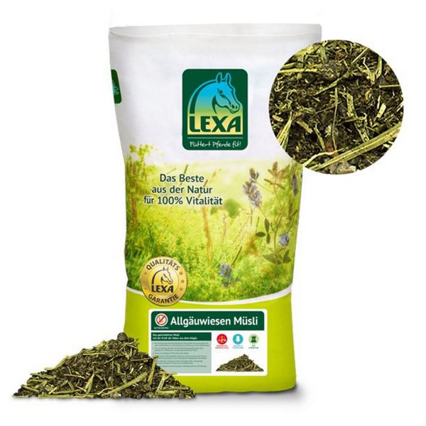 Lexa Allgäuwiesen Müsli, 7,5 kg für stoffwechselempfindliche Pferde Lexa Allgäuwiesen Müsli, 7,5 kg für stoffwechselempfindliche Pferde von Lexa