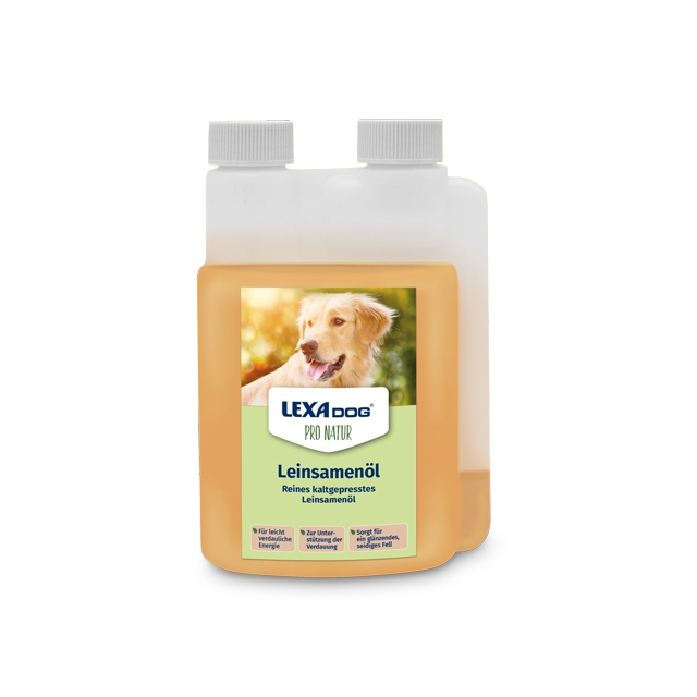 Lexa Dog® Leinsamenöl 0,25kg Verdauungsunterstützer von Lexa