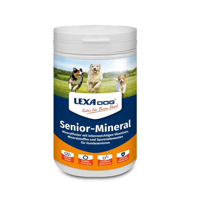 Lexa Dog® Senior-Mineral 1kg Mineralfutter für Senioren von Lexa
