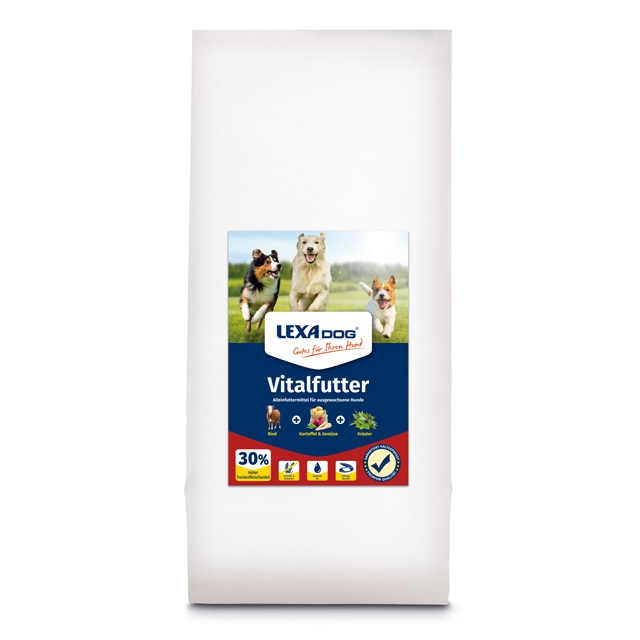Lexa Dog Vitalfutter Rind 12kg Ausgewogenes Vital-Alleinfutter Lexa Dog Vitalfutter Rind 12kg Ausgewogenes Vital-Alleinfutter von Lexa