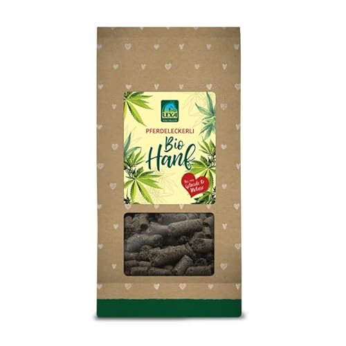 Bio Hanfpresskuchen-Leckerli 1,0 kg Beutel Bio Hanfpresskuchen-Leckerli 1,0 kg Beutel von LEXA