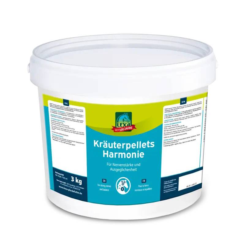 Lexa Kräuterpellets Harmonie, 3 kg Temperamentzügler Lexa Kräuterpellets Harmonie, 3 kg Temperamentzügler von Lexa