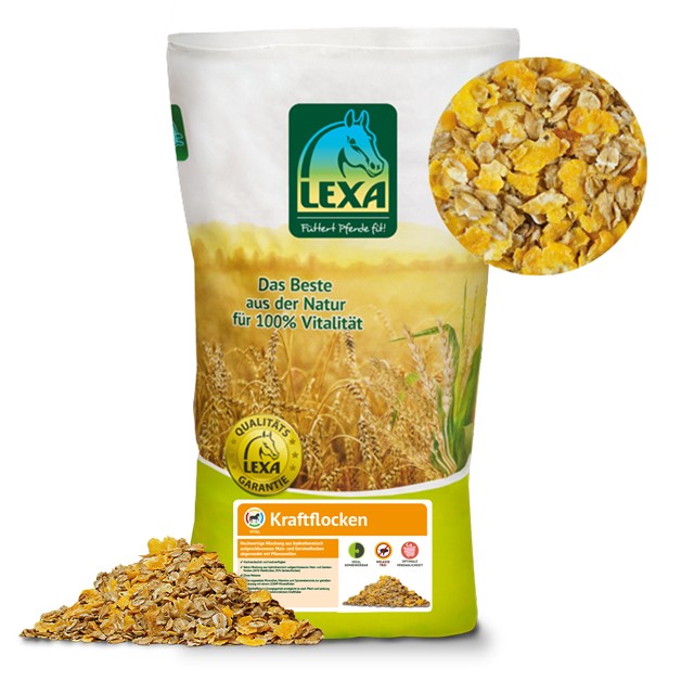 Lexa Kraftflocken 15kg Hochverdauliche Energiequelle Lexa Kraftflocken 15kg Hochverdauliche Energiequelle von Lexa