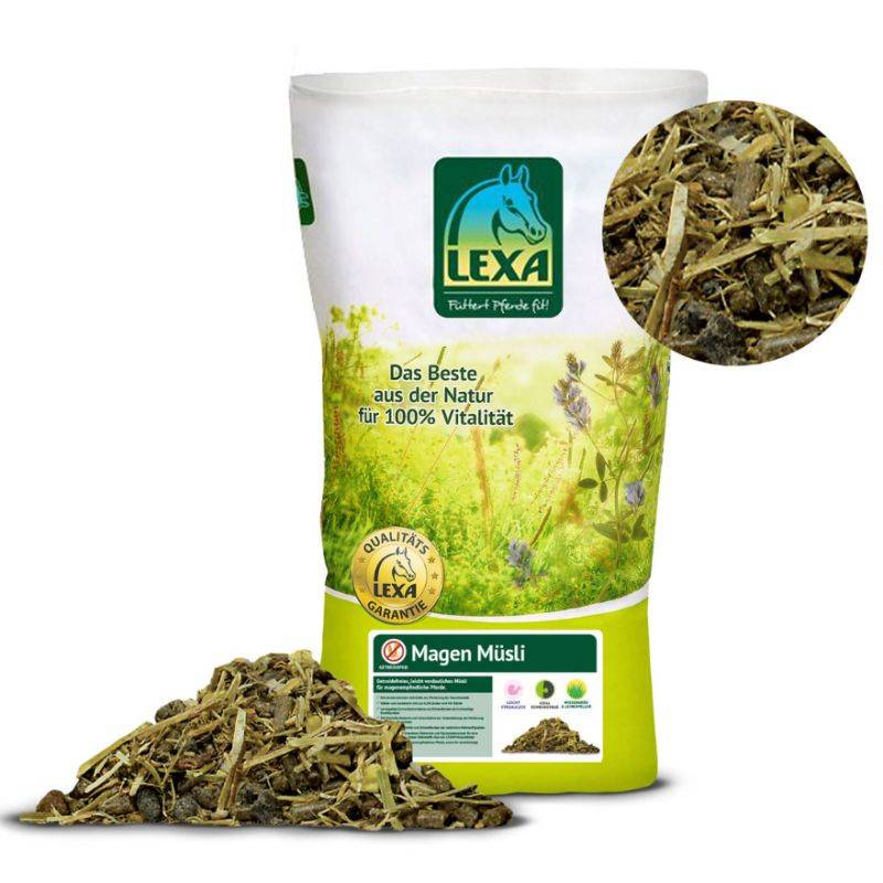 Lexa Magen Müsli, 15 kg Getreidefreies und luzernefreies Müsli für sensible Pferde Lexa Magen Müsli, 15 kg Getreidefreies und luzernefreies Müsli für sensible Pferde von Lexa