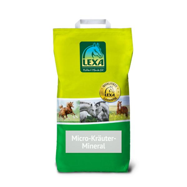 Lexa Micro-Kräuter-Mineral Pellets 9kg Optimale Bioverfügbarkeit Lexa Micro-Kräuter-Mineral Pellets 9kg Optimale Bioverfügbarkeit von Lexa