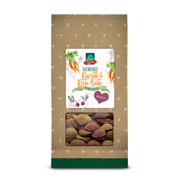 Lexa Pferdekräcker Karotte/Rote Bete 1 kg Knabberspaß Lexa Pferdekräcker Karotte/Rote Bete 1 kg Knabberspaß von Lexa