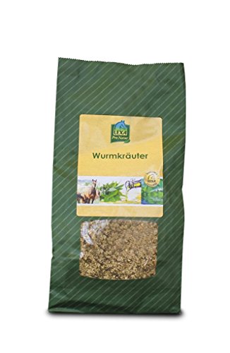 LEXA Kräutermischung Wurm-Kräuter 1 kg für Freizeitpferde, Geschmacklos, 1 kg von LEXA