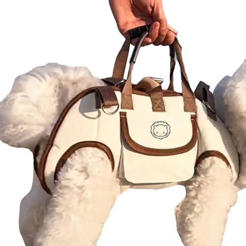 Hund Rucksack | Kleine Hundetasche Mit Snacktasche | Verstellbarer Ausflugsbehälter Für Autofahren Spaziergänge Wanderungen Camping Radfahren Indoor Outdoor Reisen Hund Rucksack | Kleine Hundetasche Mit Snacktasche | Verstellbarer Ausflugsbehälter Für Autofahren Spaziergänge Wanderungen Camping Radfahren Indoor Outdoor Reisen von Lexsyn