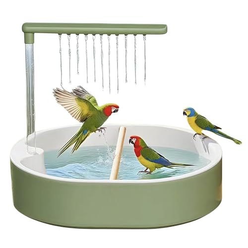 Lexsyn Automatische Vogelbad, Automatischer Badeplatz Für Vögel, Vogelbad Ausstattung Für Käfig Indoor Wellensittich Nymphensittich Finken Lexsyn Automatische Vogelbad, Automatischer Badeplatz Für Vögel, Vogelbad Ausstattung Für Käfig Indoor Wellensittich Nymphensittich Finken von Lexsyn