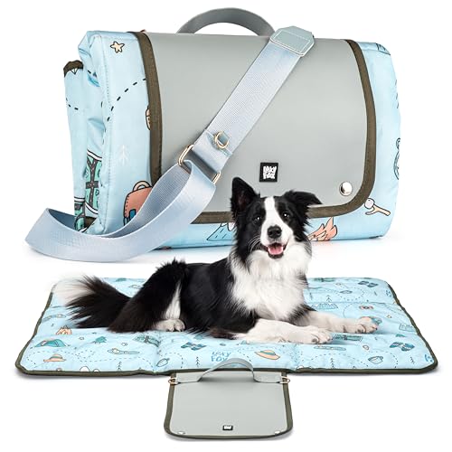 LexyFox Hundedecke für Unterwegs | Wasserdicht, Faltbar, Waschbar und Isoliert | rutschfest, Kühlend, Tragbar und Geeignet für Camping | Hundebett Outdoor, Hundezubehör Reise und Urlaub | Hundematte LexyFox Hundedecke für Unterwegs | Wasserdicht, Faltbar, Waschbar und Isoliert | rutschfest, Kühlend, Tragbar und Geeignet für Camping | Hundebett Outdoor, Hundezubehör Reise und Urlaub | Hundematte von LexyFox