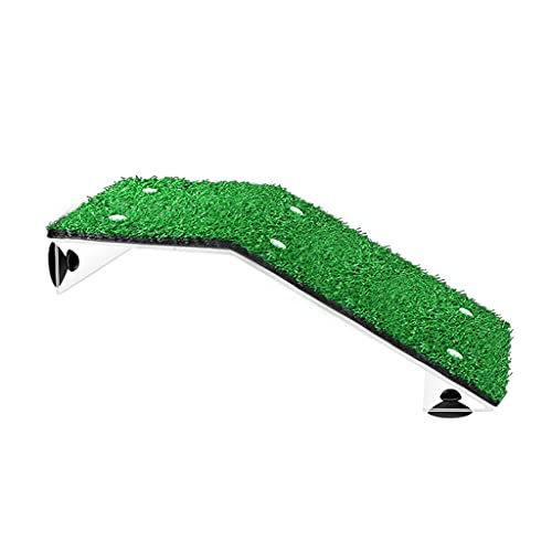 LfrXtra Aquarium Schwimmendes Für Schildkröten Bein Plattform Acryldock Künstlicher Rasenkletterinsel Für Schildkröten Reptil von LfrXtra