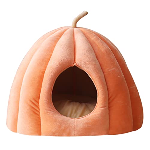LfrXtra Katzenbetten, für Katzenbett für Innenkatzen, kleine Hunde, warmes Bett, Haus, 35,1 cm, waschbar, Welpenzelt, Bett, Kätzchenhöhle, abnehmbares Kissen LfrXtra Katzenbetten, für Katzenbett für Innenkatzen, kleine Hunde, warmes Bett, Haus, 35,1 cm, waschbar, Welpenzelt, Bett, Kätzchenhöhle, abnehmbares Kissen von LfrXtra