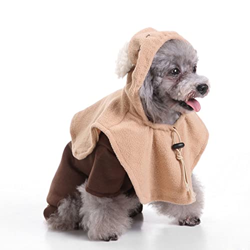 Hunde-Halloween-Kostüme, Elfenanzug, Hundebräuche für Halloween, Hundekostüm, Kostüm für Welpen, mittelgroße Hunde, Halloween-Anziehparty(Large) von Lfzhjzc