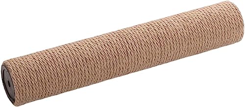 Ersatz-Kratzbaum für Katzen, natürliche Jute, Ersatz-Verlängerung, Kratzbaum für Kratzbaum, DIY-Nachfüllstangen-Teile (Gelb, 40 x 8 cm) von LiTaiJingNice
