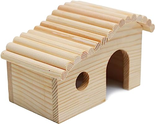 Hamsterhaus, Naturholz Versteck Rennmäuse Käfig Nest Lebensraum für Rennmäuse Zwerghamster von LiTaiJingNice