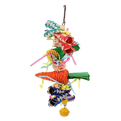 Haustier-Vogelkäfig-Spielzeug, Papageien-Kauspielzeug, Vogel-Hängespielzeug, Vogel-Leckerlis, Takraw Kauspielzeug zum Aufhängen von LiTaiJingNice