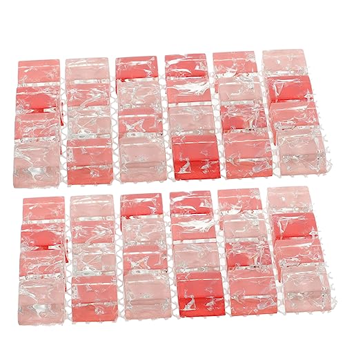 LiTaiJingNice 2pcs Hamster Kühlunterlage Glaskeramik Bettwäsche Hamster Cool Teller, Rosa von LiTaiJingNice