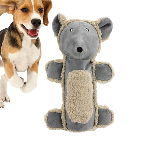 Liakyunf Hund Quietschspielzeug | Quietschendes Plüsch Interaktives Hundespielzeug | Weiche Hirsch Und Bär Figuren Für Aggressive Kauer, Beschäftigungsspielzeug Bei Langeweile Und Zur Bewegung von Liakyunf