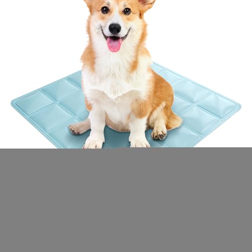 Liakyunf Katzen Kühlmatte Pad | Faltbare Schlafmatte Für Hunde Und Katzen | Kratzfeste Multifunktionsmatte Für Auto Garten Balkon Wohnung Park Picknick von Liakyunf