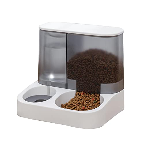 Tierfutterspender, Pet Feeder Wasserspender-Set, Schwerkraft-Futter- und Wasserspender, Reisefutterspender mit großem Fassungsvermögen für Hunde, Katzen, Kaninchen Libelyef Tierfutterspender, Pet Feeder Wasserspender-Set, Schwerkraft-Futter- und Wasserspender, Reisefutterspender mit großem Fassungsvermögen für Hunde, Katzen, Kaninchen Libelyef von Liberty Furniture