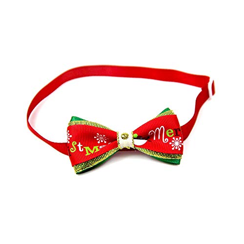 Lichi Hundehalsband, Weihnachtsfliege für rote Katzen, Grün von Lichi