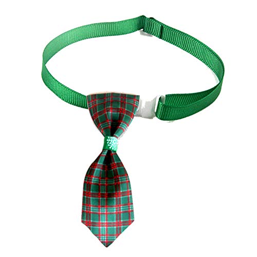 Lichi Neue Grüne Karierte Krawatte Hunde Haustier Halsband Weihnachten Krawatten für Katzen Teddy Red Rabbit Halsbänder 03 von Lichi