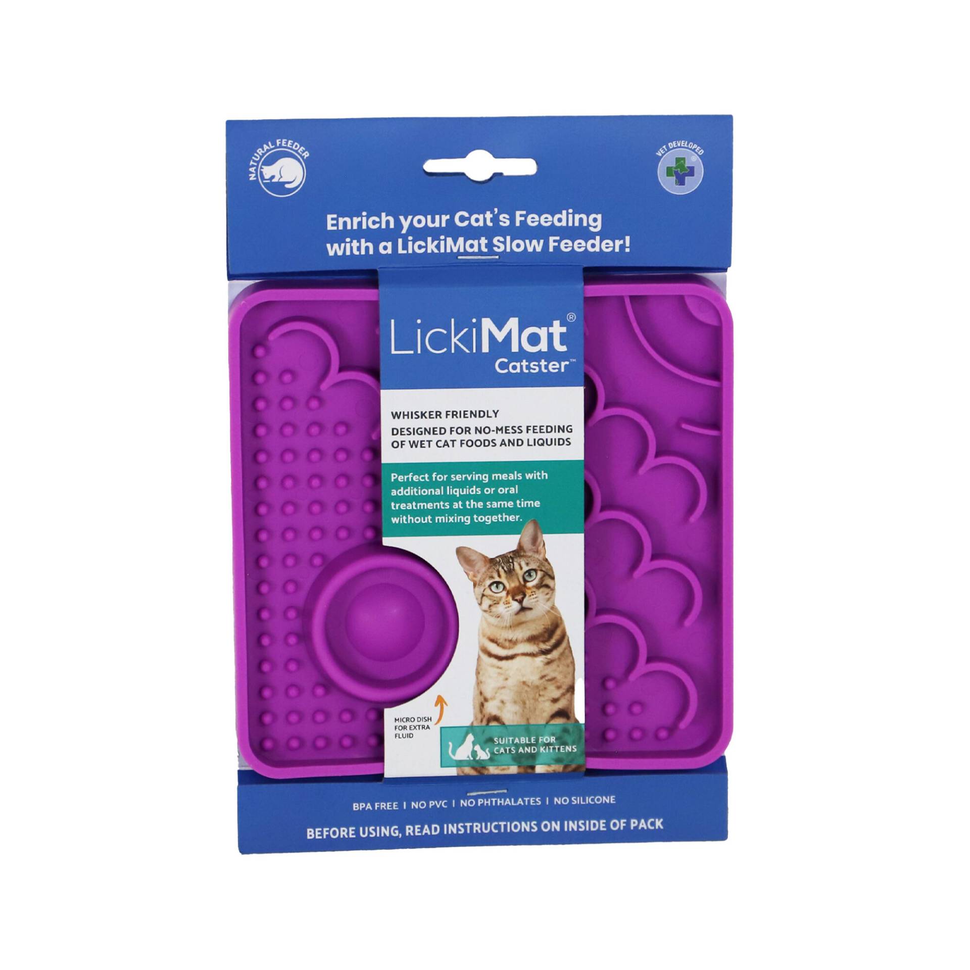 LickiMat Catster - Lila LickiMat Catster - Lila von LickiMat