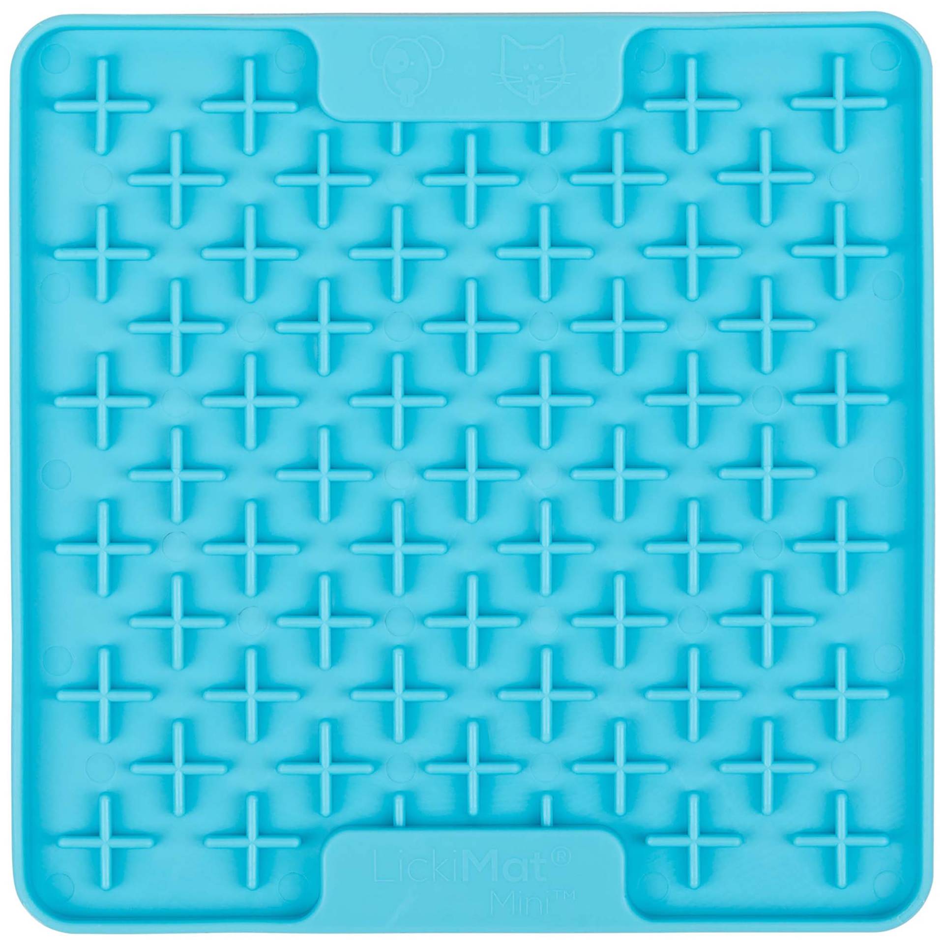 LickiMat Schleckmatte Mini Buddy, türkis - L 15 x B 15 x H 1 cm LickiMat Schleckmatte Mini Buddy, türkis - L 15 x B 15 x H 1 cm von LickiMat