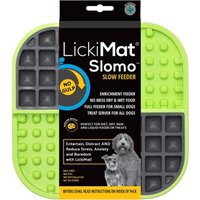 LickiMat Schleckmatte SloMo Futter-Spaß anthrazit/ grün von LickiMat