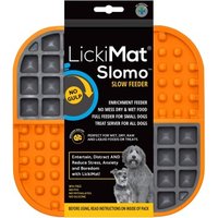 LickiMat Schleckmatte SloMo Futter-Spaß orange von LickiMat