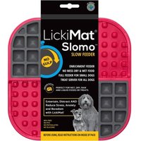 LickiMat Schleckmatte SloMo Futter-Spaß rot von LickiMat
