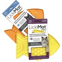 LickiMat Set Cat Casper/Felix orange von LickiMat