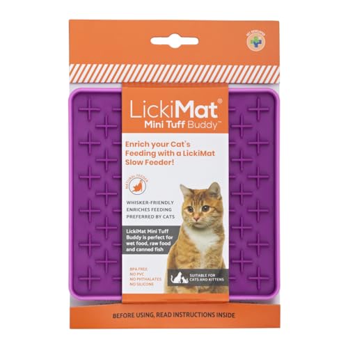 LickiMat Cat TUFF Mini Classic Modern Fütterungsfamilie von LICKIMAT