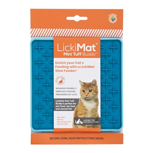 LickiMat Cat TUFF Mini Classic Modern Fütterungsfamilie von LICKIMAT
