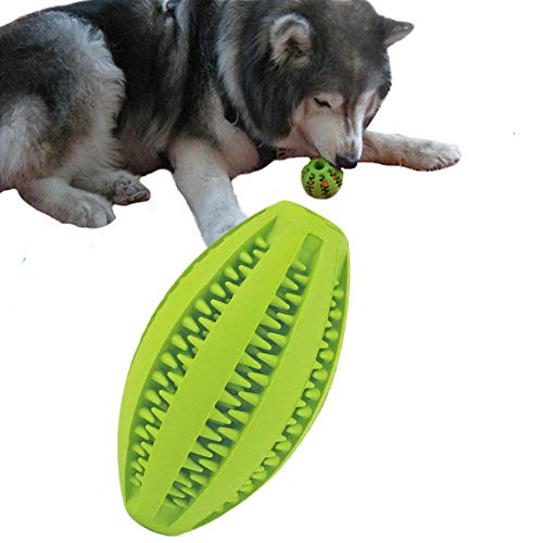 Lidylinashop Ball hundespielzeug unzerstörbar hundespielzeug Intelligenz Welpen Hund Seil Spielzeug Hund kauen Welpen zahnen Spielzeug Hund kaut 11cm,Green von Lidylinashop