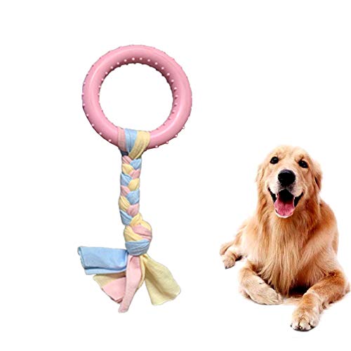 Lidylinashop kauknochen Hunde groß Hunde Spielzeug für welpen Interaktive Hund Spielzeug Hund Spielzeug für langeweile Hund Seil Spielzeug greatcircle,pink von Lidylinashop