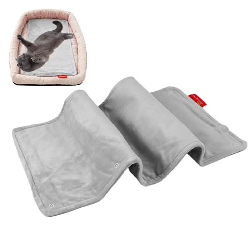 Lieawy Heizkissen | Elektrische Wärmematte Für Inneneinsatz Beheizbar | Wiederaufladbar Wasserdicht 58X28CM Matte Für Haustiere Katzen Kleine Hunde Frauen Welpen Männer Winter Kaltes Wetter Lieawy Heizkissen | Elektrische Wärmematte Für Inneneinsatz Beheizbar | Wiederaufladbar Wasserdicht 58X28CM Matte Für Haustiere Katzen Kleine Hunde Frauen Welpen Männer Winter Kaltes Wetter von Lieawy
