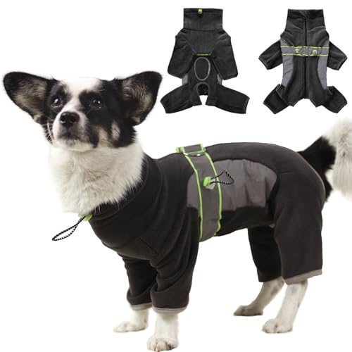 LiebeDD Fleecejacke Hund, Winter Hundejacke Chihuahua Hundemantel Fleece Hundepullover mit Geschirr und Reißverschluss Winddicht Weiche Hunde Schlafanzug für Kleine Hunde (XS-XXL) LiebeDD Fleecejacke Hund, Winter Hundejacke Chihuahua Hundemantel Fleece Hundepullover mit Geschirr und Reißverschluss Winddicht Weiche Hunde Schlafanzug für Kleine Hunde (XS-XXL) von LiebeDD
