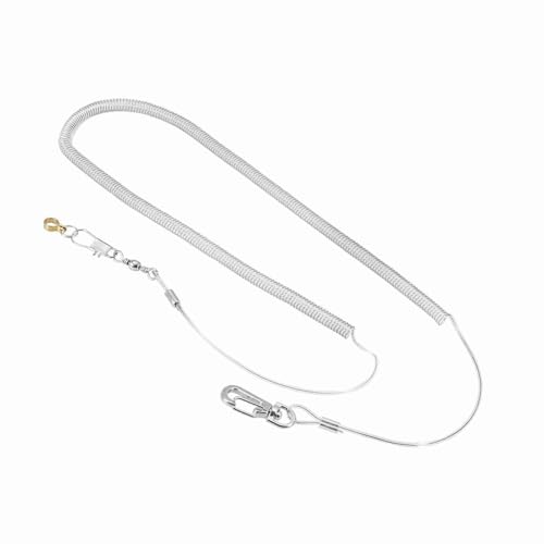 LiebeWH 6m Papagei Vogel Anti -Biss -Vogel Leine Papageien Leinen Flugtraining Seil Leinen Kits Zufällige Farbe (6,5 mm+6m Fliegenseil) von LiebeWH