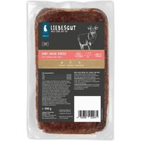 LIEBESGUT Hundefutter 14 x Barf-Menü Hirsch mit Gemüse und Waldbeeren LIEBESGUT Hundefutter 14 x Barf-Menü Hirsch mit Gemüse und Waldbeeren von Liebesgut