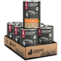 LIEBESGUT Hundefutter Bio-Lachs mit Bio-Banane und Bio-Pastinake LIEBESGUT Hundefutter Bio-Lachs mit Bio-Banane und Bio-Pastinake von Liebesgut