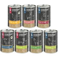 LIEBESGUT Hundefutter Friss-dich-satt Paket Adult & Sensitiv 42 x 400 g LIEBESGUT Hundefutter Friss-dich-satt Paket Adult & Sensitiv 42 x 400 g von Liebesgut