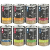 LIEBESGUT Hundefutter Friss-dich-satt Paket Adult & Sensitiv 48 x 400 g LIEBESGUT Hundefutter Friss-dich-satt Paket Adult & Sensitiv 48 x 400 g von Liebesgut
