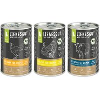 LIEBESGUT Hundefutter Friss-dich-satt Paket Junior 18 x 400 g LIEBESGUT Hundefutter Friss-dich-satt Paket Junior 18 x 400 g von Liebesgut