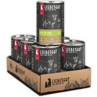 LIEBESGUT Hundefutter Schaf mit Sellerie und Kartoffel von Liebesgut